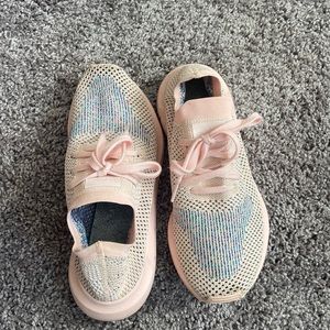 FLYKNIT PINK ADIDAS SNEAKERS